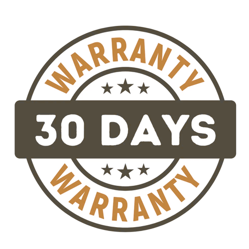 30 Days Warranty